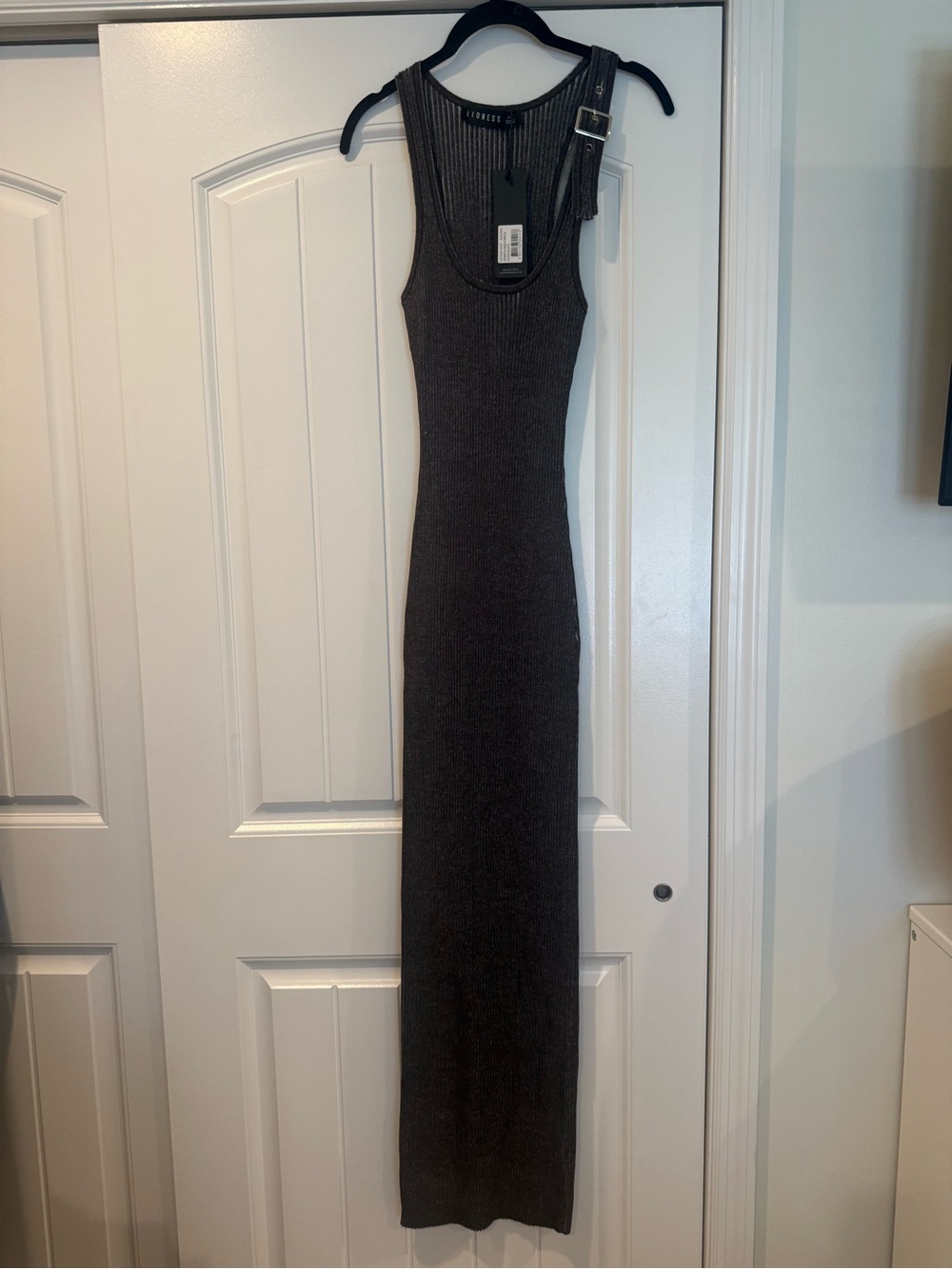 Lioness rebirth Maxi dress in chocolate